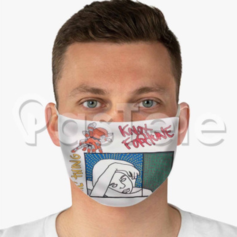 Lil Thing Knox Fortune Custom Fabric Face Mask Polyester Two Layers Cloth Washable