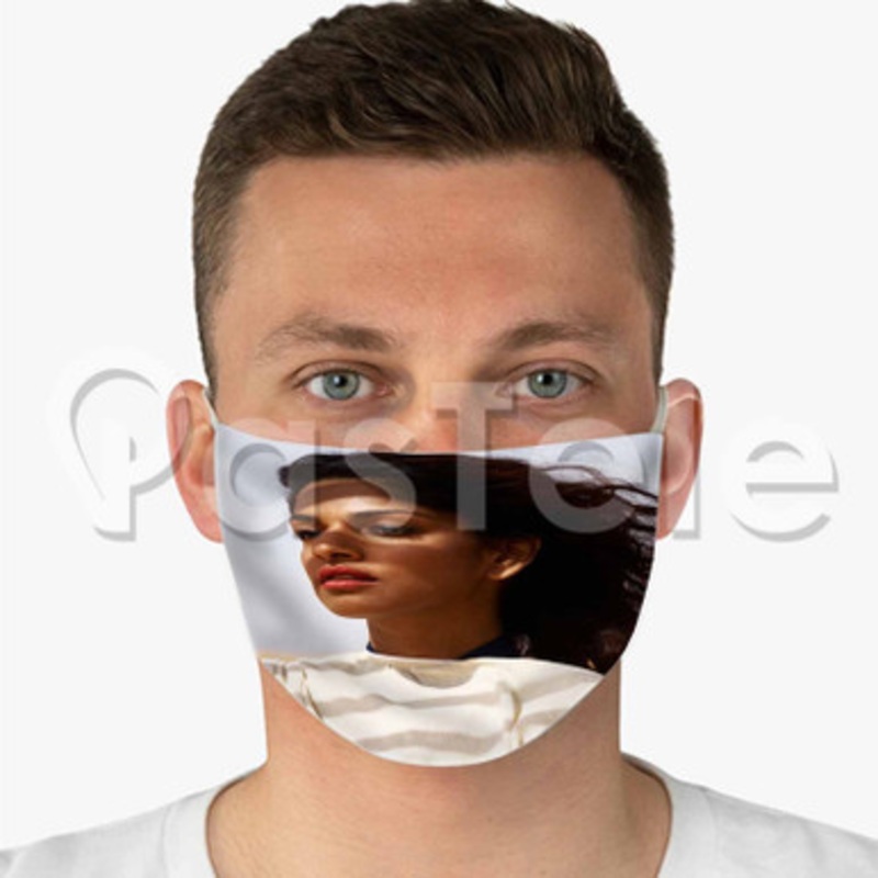 MIA Custom Fabric Face Mask Polyester Two Layers Cloth Washable