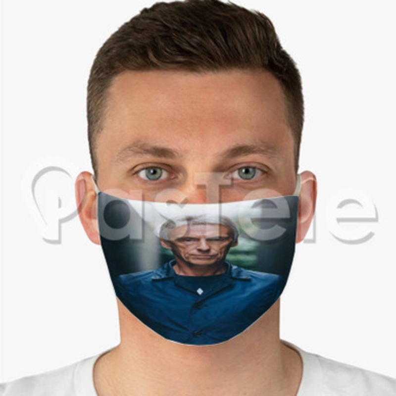 Paul Weller Custom Fabric Face Mask Polyester Two Layers Cloth Washable