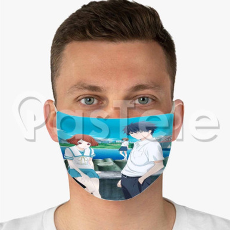 Sagrada Reset Custom Fabric Face Mask Polyester Two Layers Cloth Washable