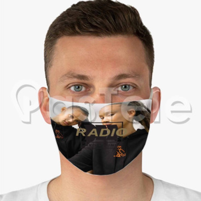 Sweeter Dreams Ramriddlz Custom Fabric Face Mask Polyester Two Layers Cloth Washable