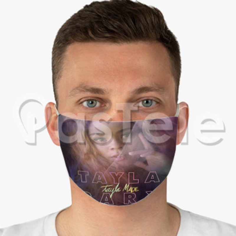 Tayla Parx Feat Khalid Runaway Custom Fabric Face Mask Polyester Two Layers Cloth Washable