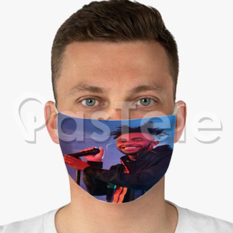 Amin Custom Fabric Face Mask Polyester Two Layers Cloth Washable