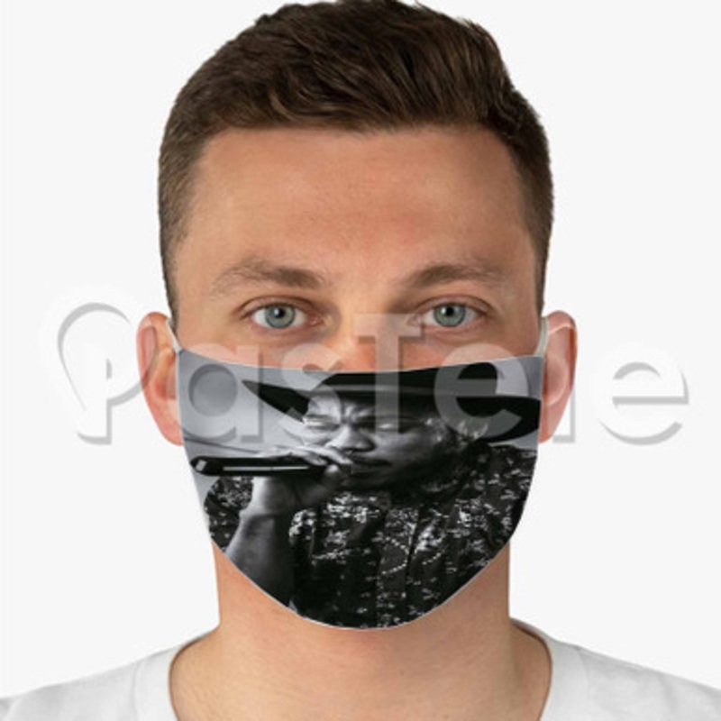 Anderson Paak Custom Fabric Face Mask Polyester Two Layers Cloth Washable
