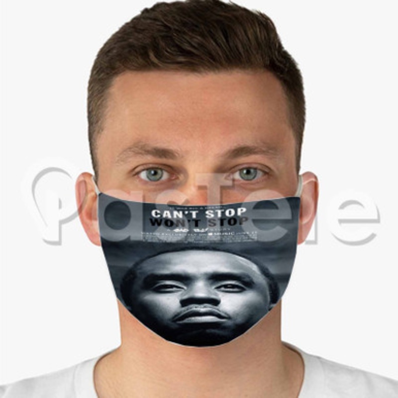 Can t Stop Won t Stop A Bad Boy Story Custom Fabric Face Mask Polyester Two Layers Cloth Washable