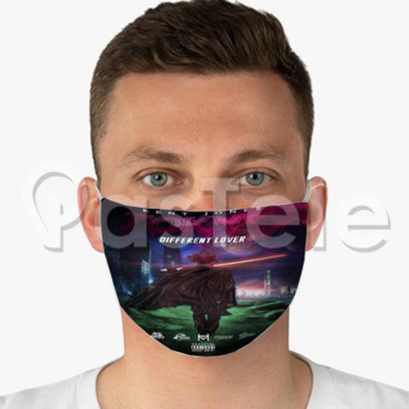 Different Lover Kent Jones Custom Fabric Face Mask Polyester Two Layers Cloth Washable