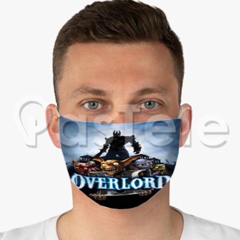 Everlord Custom Fabric Face Mask Polyester Two Layers Cloth Washable