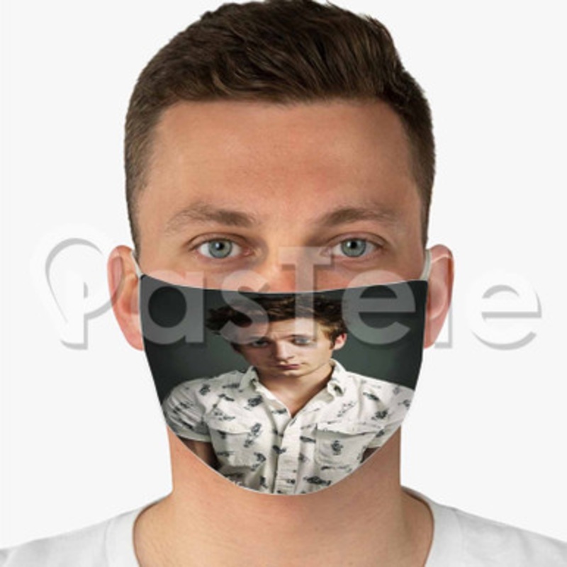 Lip Gallagher Custom Fabric Face Mask Polyester Two Layers Cloth Washable