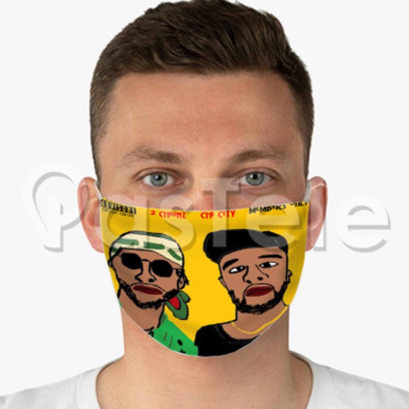 Members Only Chi City Feat 2 Chainz Custom Fabric Face Mask Polyester Two Layers Cloth Washable