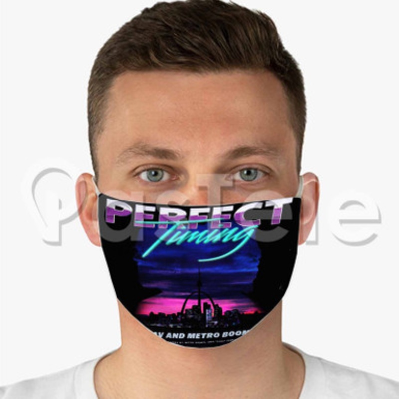 Minute Nav Feat Playboi Carti Offset Custom Fabric Face Mask Polyester Two Layers Cloth Washable