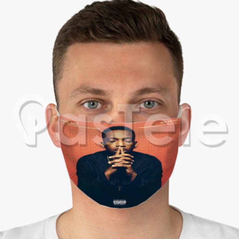 No Fear Phil Ade Feat Tate Kobang Custom Fabric Face Mask Polyester Two Layers Cloth Washable