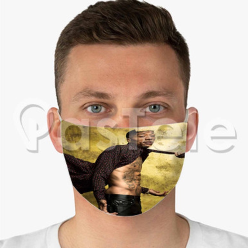 Solo Lucci Custom Fabric Face Mask Polyester Two Layers Cloth Washable