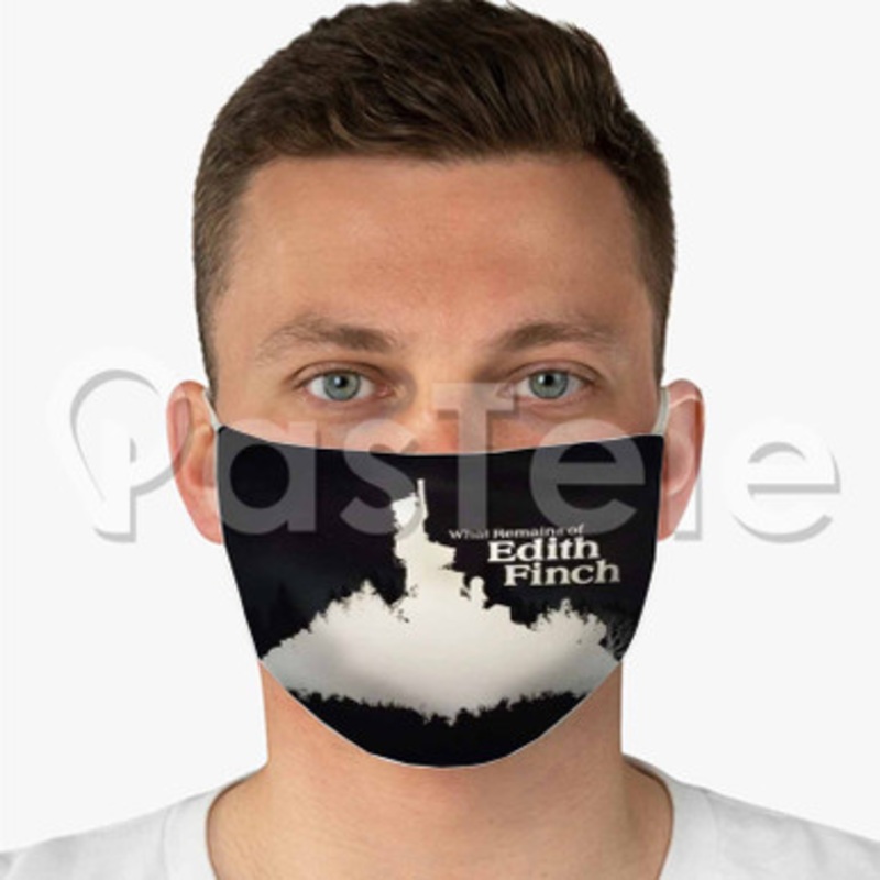 What Remains of Edith Finch Custom Fabric Face Mask Polyester Two Layers Cloth Washable