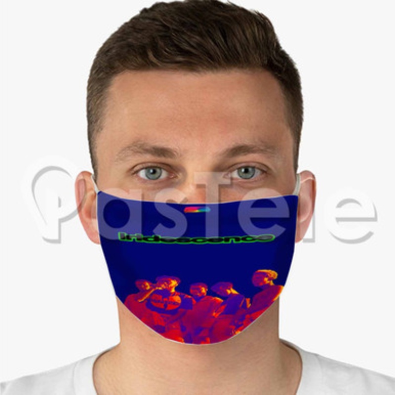 Brockhampton Iridescence Matt Custom Fabric Face Mask Polyester Two Layers Cloth