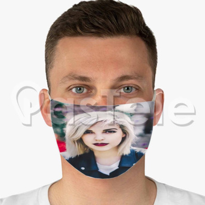 Catrific Custom Fabric Face Mask Polyester Two Layers Cloth