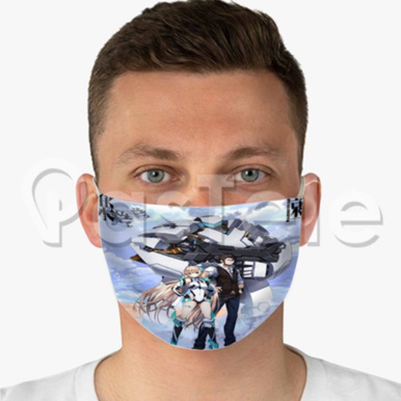 Expelled from Paradise Custom Fabric Face Mask Polyester Two Layers Cloth