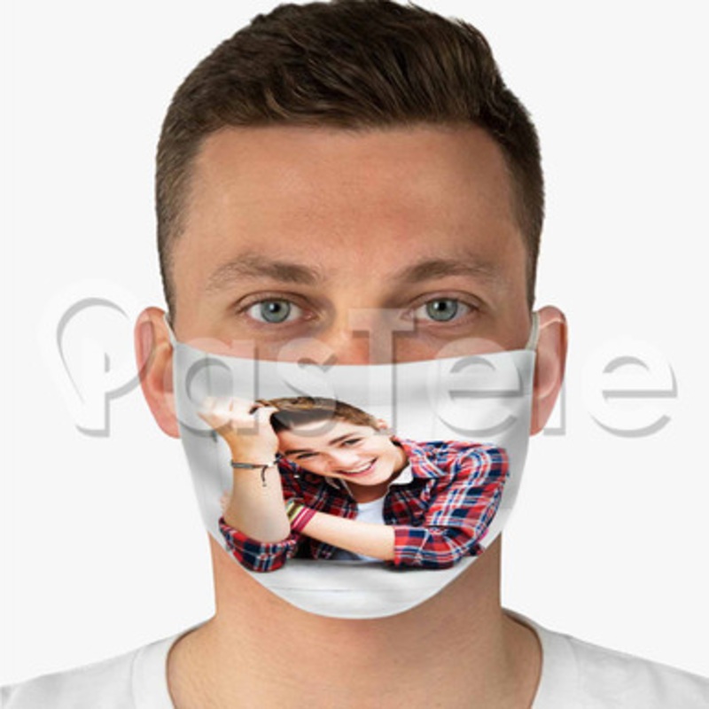 Jacksgap Custom Fabric Face Mask Polyester Two Layers Cloth