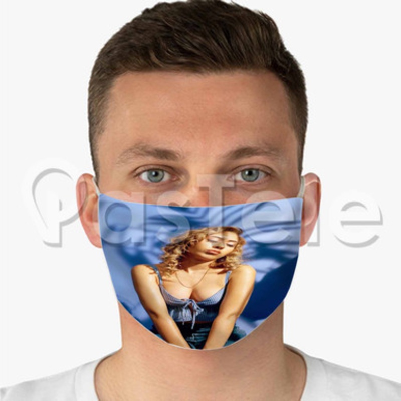 Kali Uchis Custom Fabric Face Mask Polyester Two Layers Cloth
