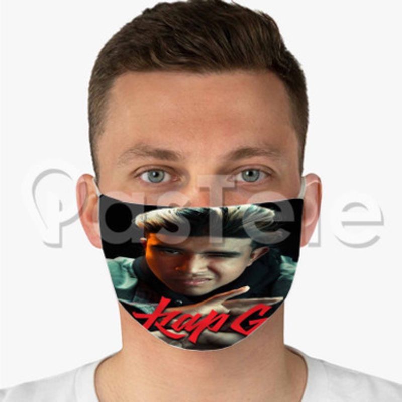 Kap G Custom Fabric Face Mask Polyester Two Layers Cloth Washable