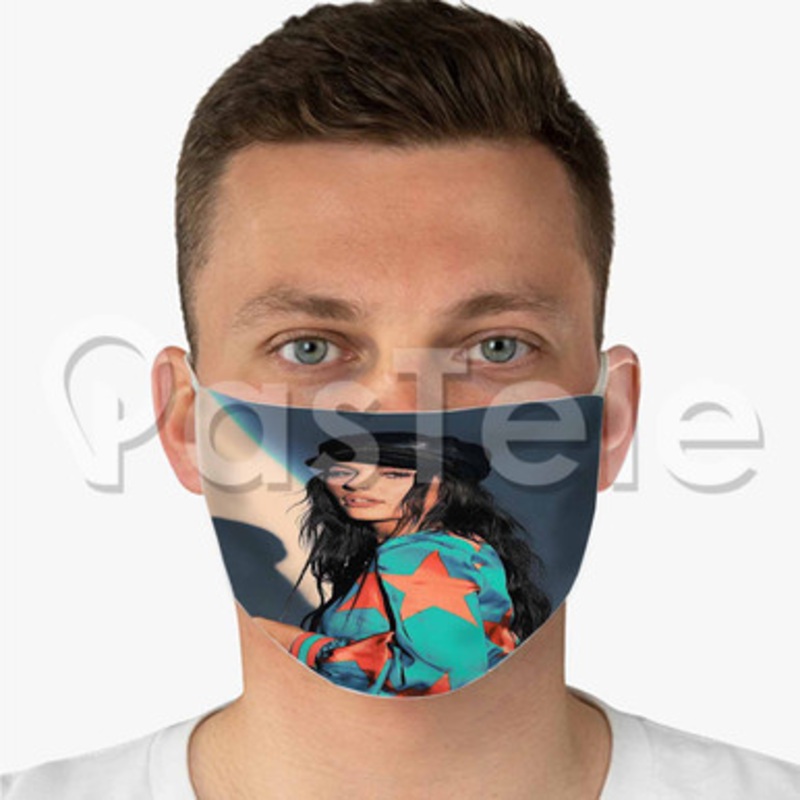 Lennon Stella Custom Fabric Face Mask Polyester Two Layers Cloth