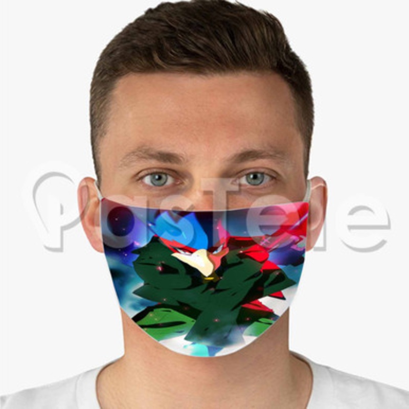 Melee Falco Super Smash Bros Custom Fabric Face Mask Polyester Two Layers Cloth