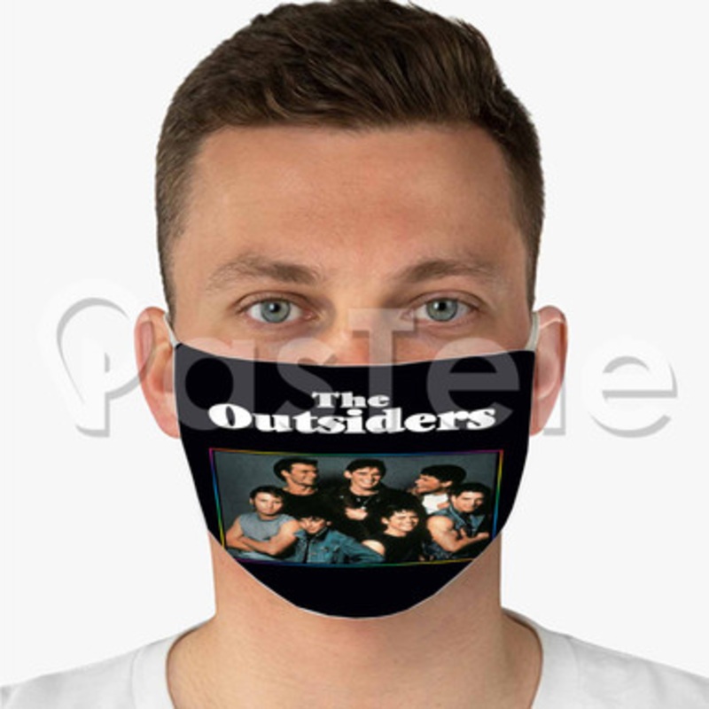 The Outsiders 2 Custom Fabric Face Mask Polyester Two Layers Cloth