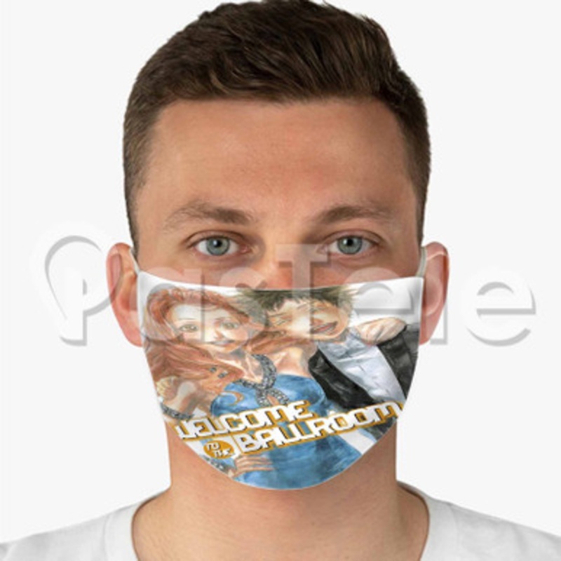 Welcome to the Ballroom Anime Custom Fabric Face Mask Polyester Two Layers Cloth Washable
