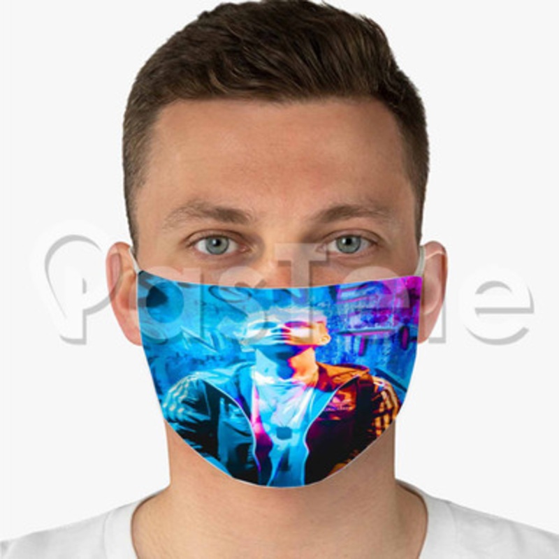 Why Dont We Corbyn Benson Custom Fabric Face Mask Polyester Two Layers Cloth