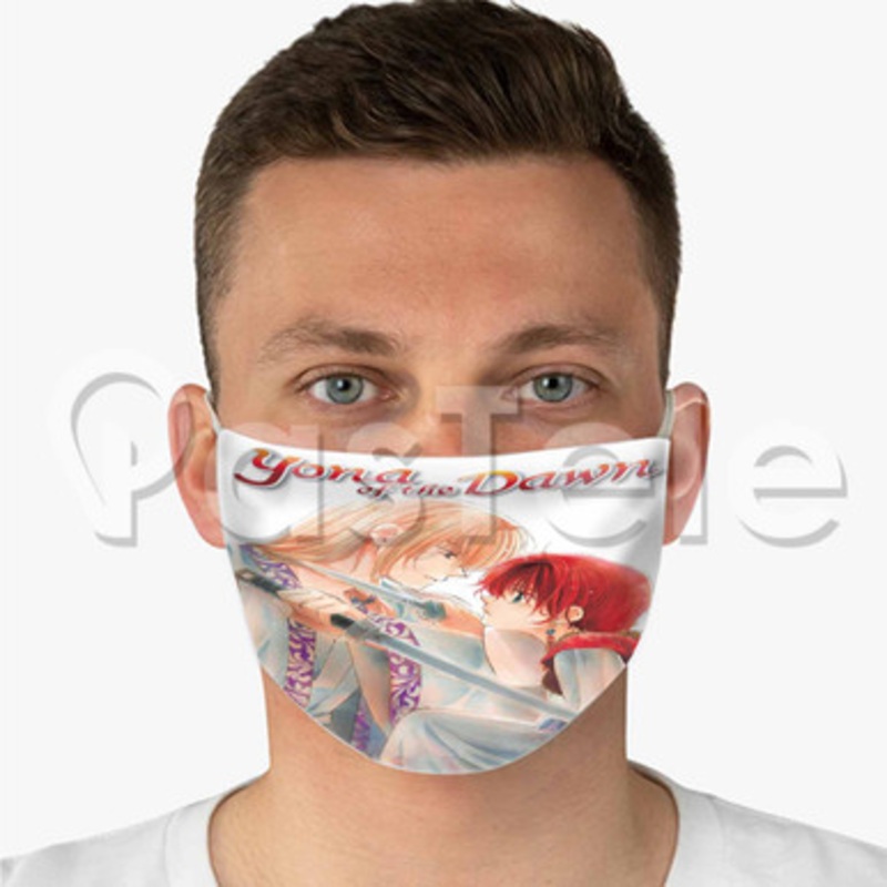 Yona of the Dawn Custom Fabric Face Mask Polyester Two Layers Cloth