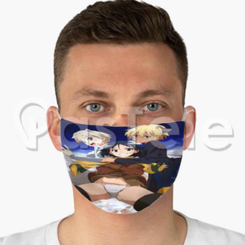 Brave Witches Custom Fabric Face Mask Polyester Two Layers Cloth