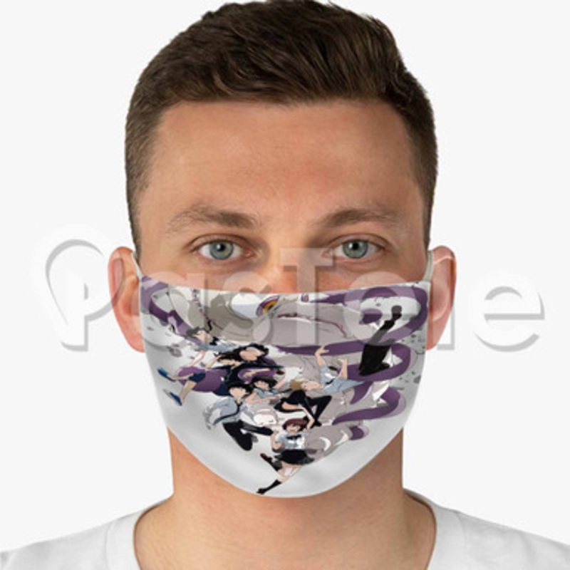 Cencoroll 2 Custom Fabric Face Mask Polyester Two Layers Cloth