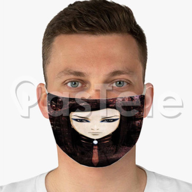 Ergo Proxy 2 Custom Fabric Face Mask Polyester Two Layers Cloth
