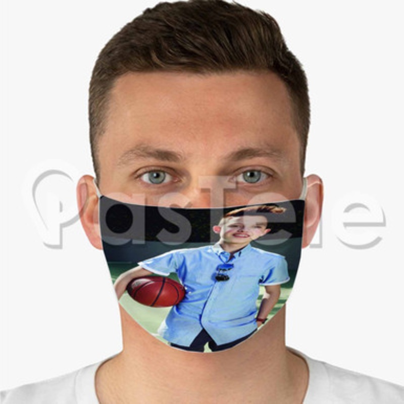 Jacob Sartorius Custom Fabric Face Mask Polyester Two Layers Cloth