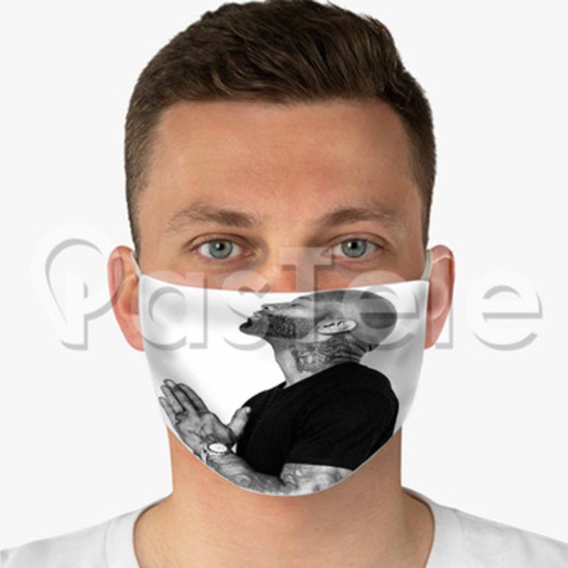 Joe Budden Custom Fabric Face Mask Polyester Two Layers Cloth