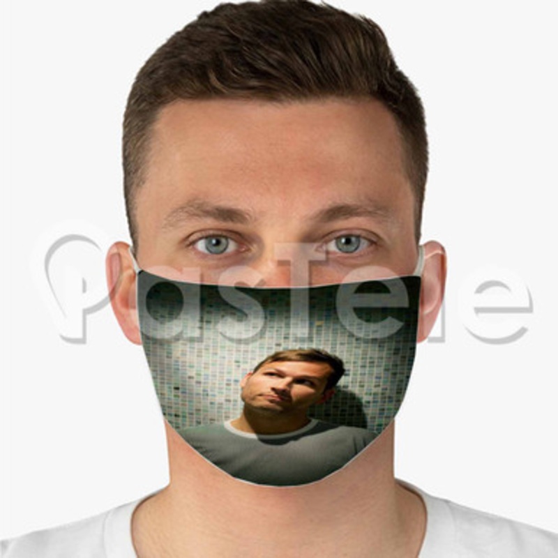 Kaskade Custom Fabric Face Mask Polyester Two Layers Cloth