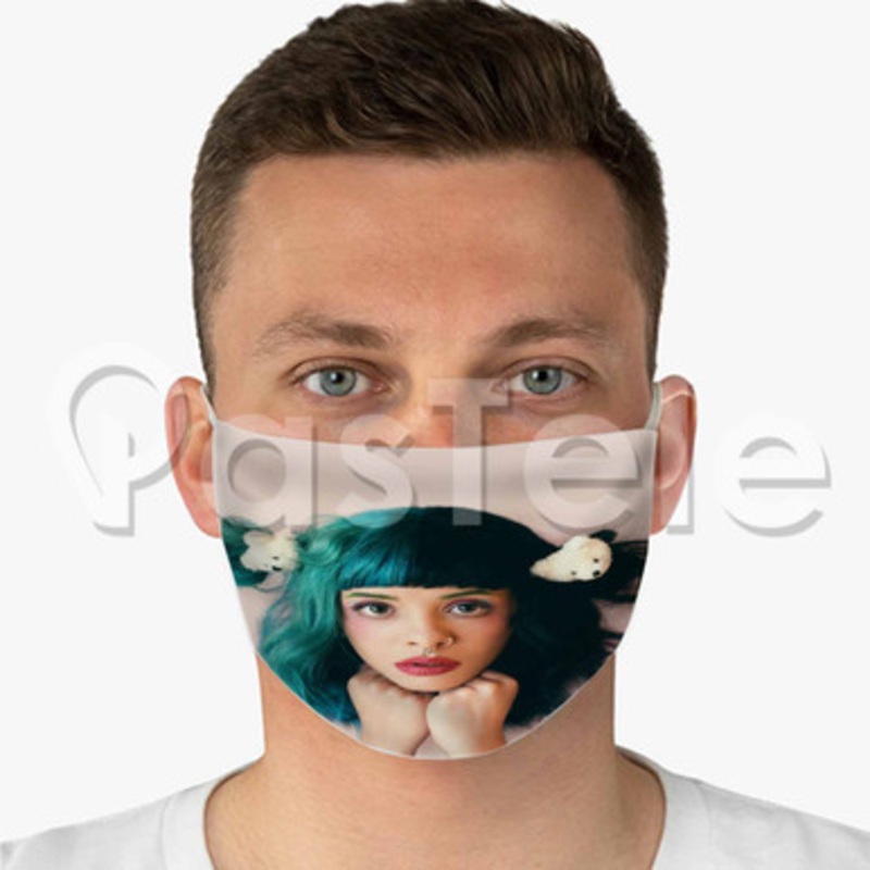 Melanie Martinez Custom Fabric Face Mask Polyester Two Layers Cloth