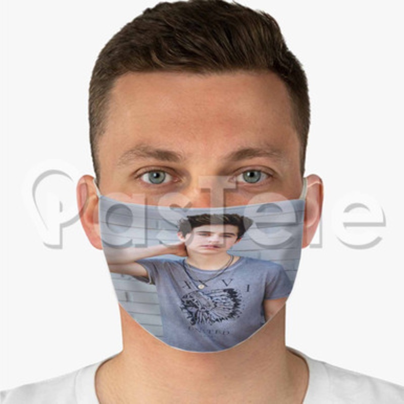 Nash Grier Custom Fabric Face Mask Polyester Two Layers Cloth