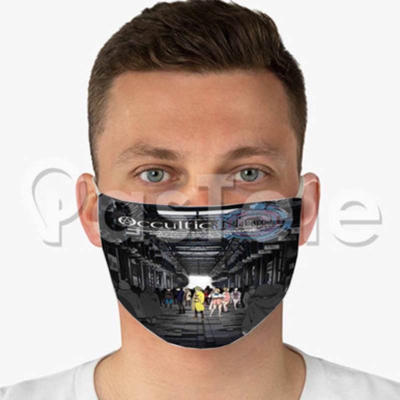 Occultic Nine Custom Fabric Face Mask Polyester Two Layers Cloth