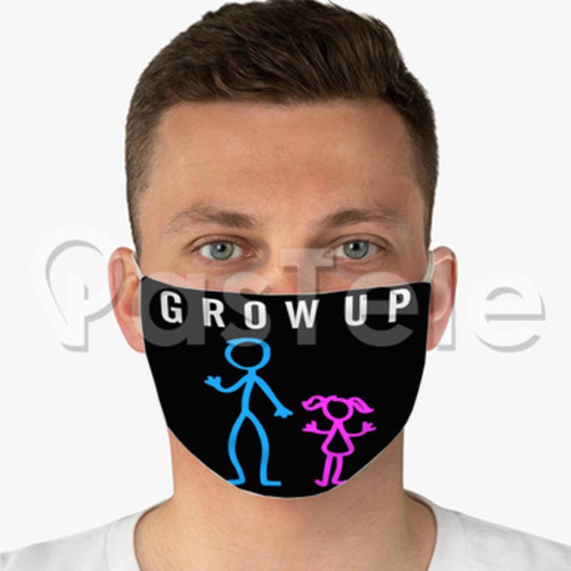 Olly Murs Grow Up Custom Fabric Face Mask Polyester Two Layers Cloth