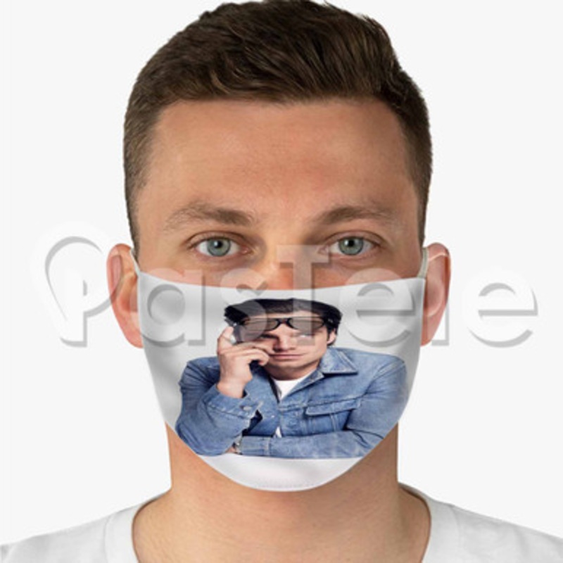 Sebastian Stan Custom Fabric Face Mask Polyester Two Layers Cloth