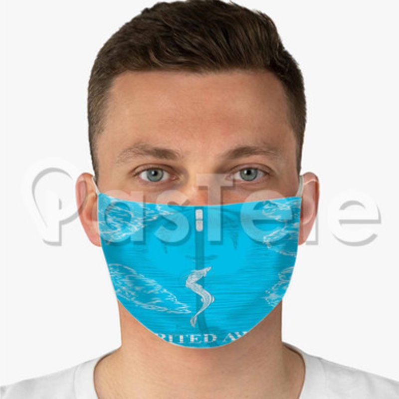 Spirited Away Custom Fabric Face Mask Polyester Two Layers Cloth