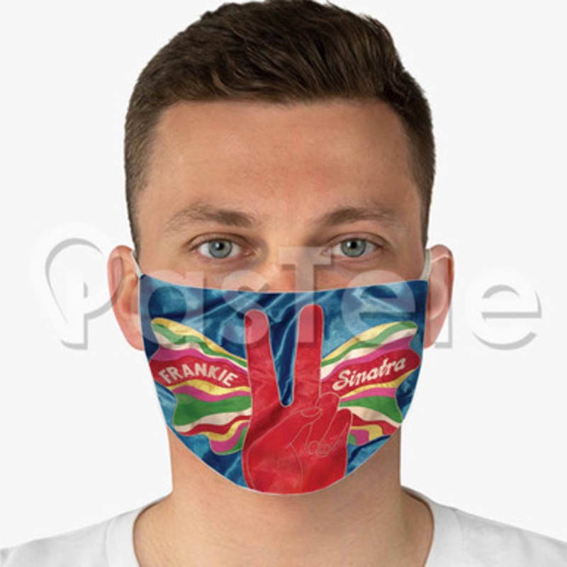 The Avalanches Frankie Sinatra Custom Fabric Face Mask Polyester Two Layers Cloth