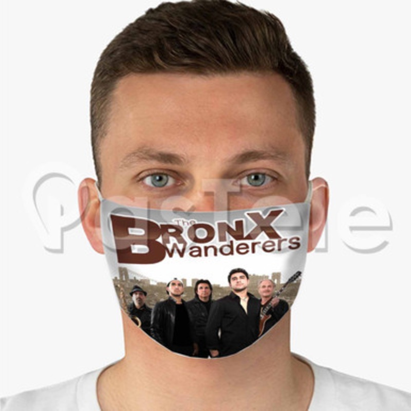 The Bronx Wanderers Custom Fabric Face Mask Polyester Two Layers Cloth