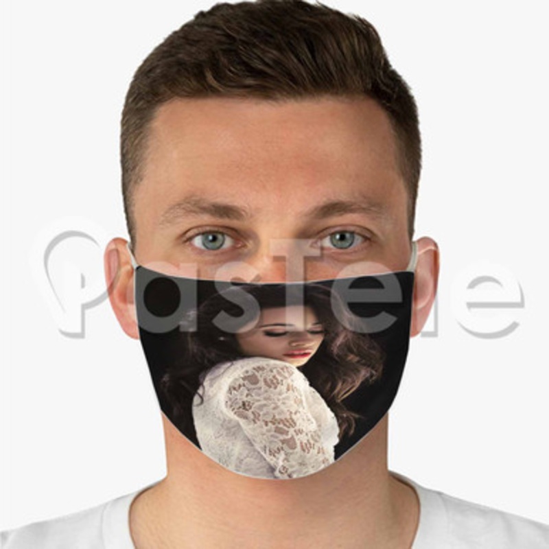 Camila Cabello Fifth Harmony Custom Fabric Face Mask Polyester Two Layers Cloth