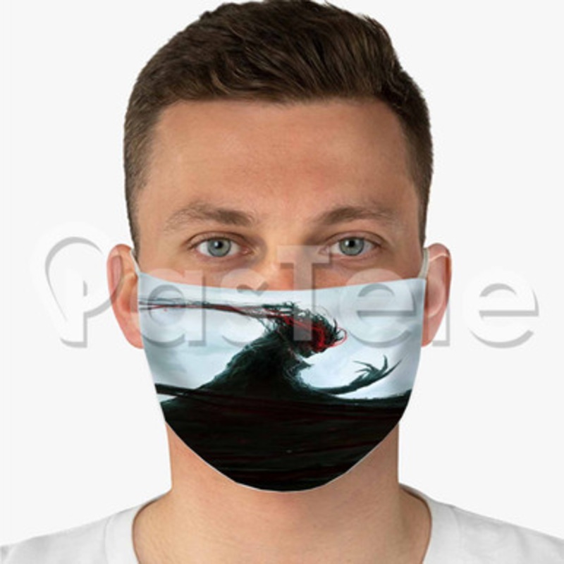 Ergo Proxy Custom Fabric Face Mask Polyester Two Layers Cloth