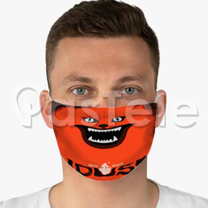 Hausu Custom Fabric Face Mask Polyester Two Layers Cloth