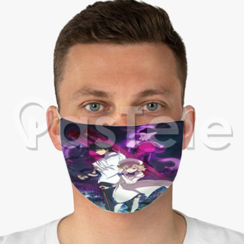 In Spectre Custom Fabric Face Mask Polyester Two Layers Cloth
