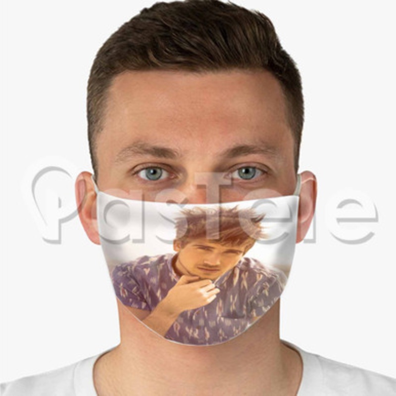 Joey Graceffa Custom Fabric Face Mask Polyester Two Layers Cloth