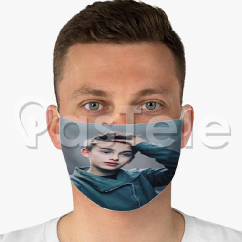 Johnny Orlando Custom Fabric Face Mask Polyester Two Layers Cloth