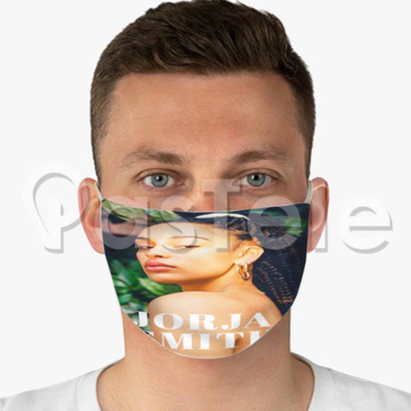 Jorja Smith Custom Fabric Face Mask Polyester Two Layers Cloth